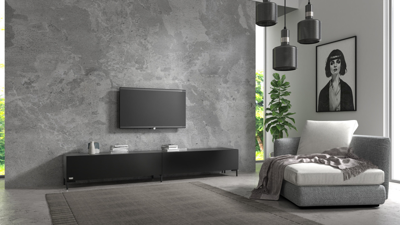 TV-Board Somero mit Füßen I 100-360cm I Wuun Living - TV-Board Somero mit Füßen I 100-360cm I