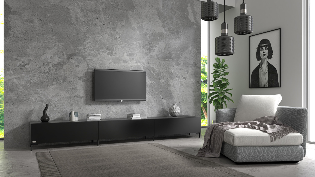 TV-Board Somero mit Füßen I 100-360cm I Wuun Living - TV-Board Somero mit Füßen I 100-360cm I