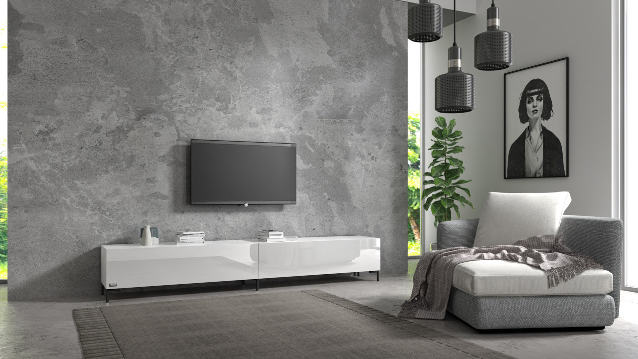 TV-Board Somero mit Füßen I 100-360cm I Wuun Living - TV-Board Somero mit Füßen I 100-360cm I