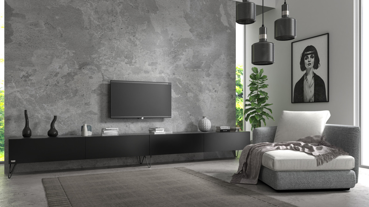 TV-Board Somero mit Füßen I 100-360cm I Wuun Living - TV-Board Somero mit Füßen I 100-360cm I