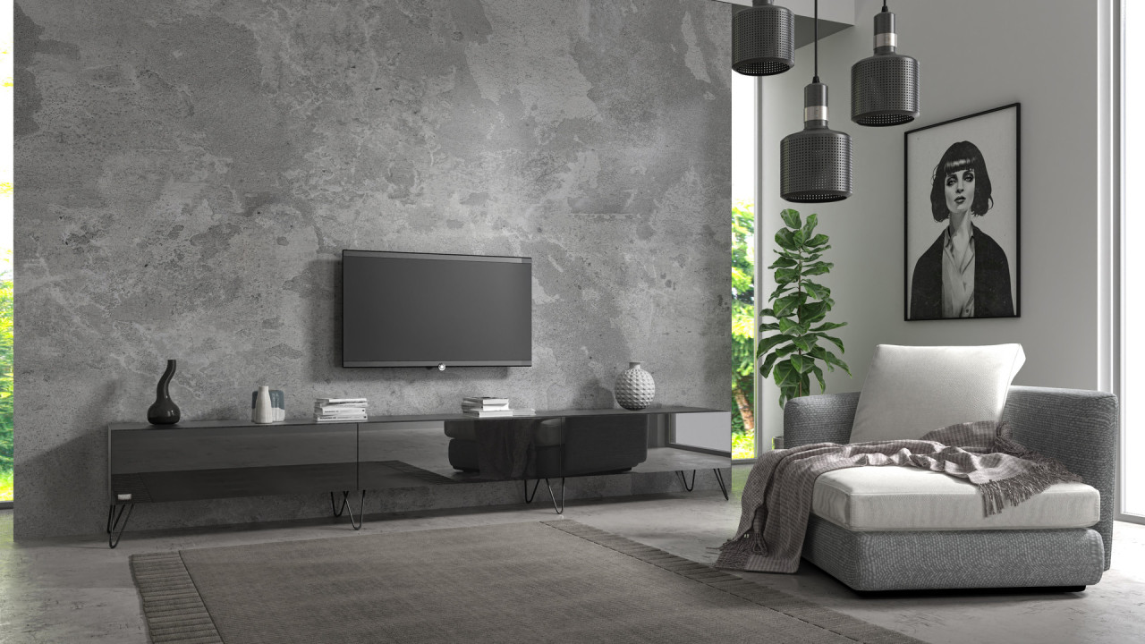 TV-Board Somero mit Füßen I 100-360cm I Wuun Living - TV-Board Somero mit Füßen I 100-360cm I