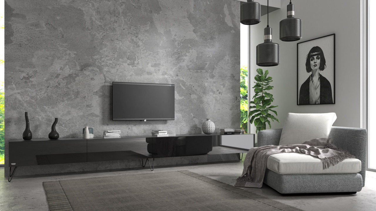 TV-Board Somero mit Füßen I 100-360cm I Wuun Living - TV-Board Somero mit Füßen I 100-360cm I
