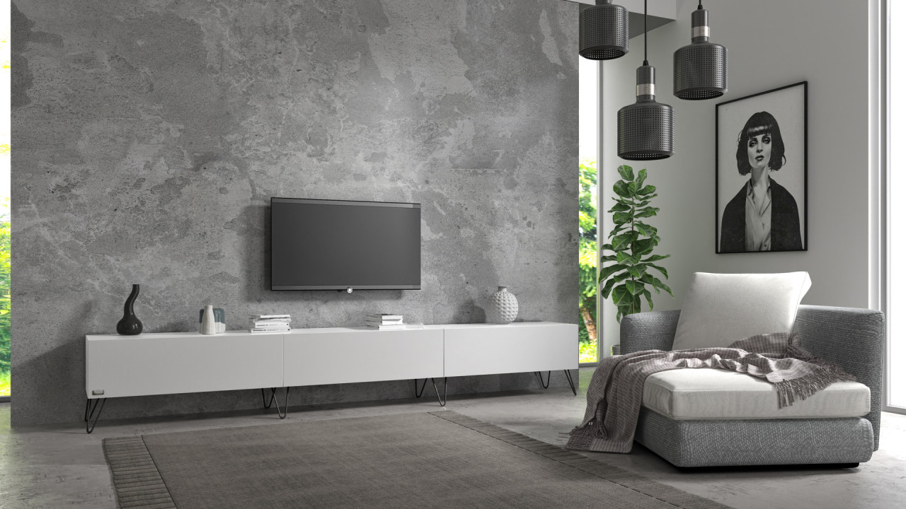 TV-Board Somero mit Füßen I 100-360cm I Wuun Living - TV-Board Somero mit Füßen I 100-360cm I