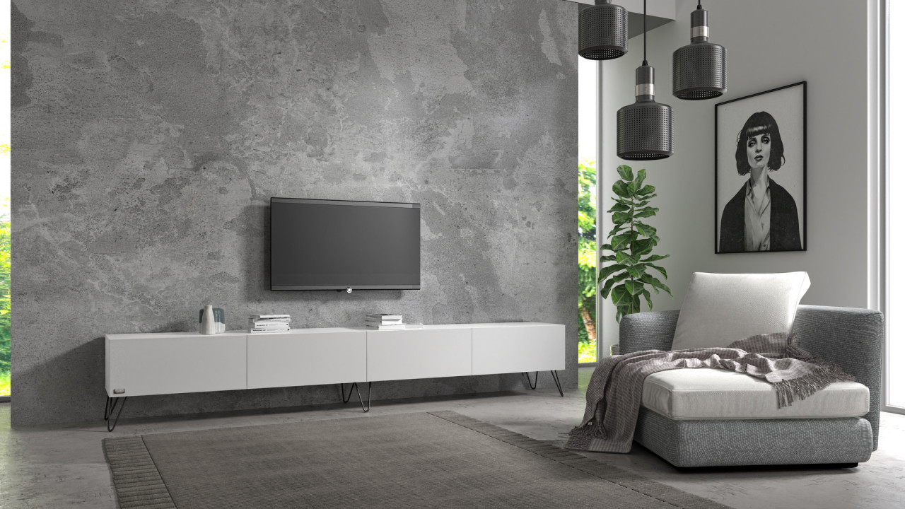 TV-Board Somero mit Füßen I 100-360cm I Wuun Living - TV-Board Somero mit Füßen I 100-360cm I