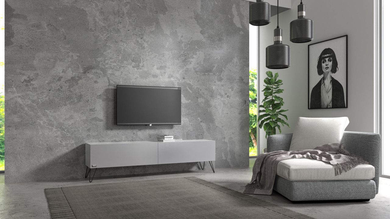 TV-Board Somero mit Füßen I 100-360cm I Wuun Living - TV-Board Somero mit Füßen I 100-360cm I