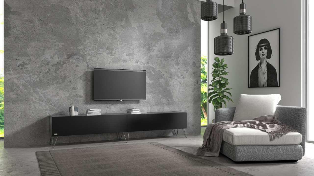 TV-Board Somero mit Füßen I 100-360cm I Wuun Living - TV-Board Somero mit Füßen I 100-360cm I