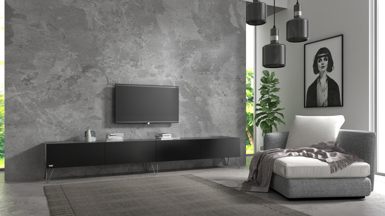 TV-Board Somero mit Füßen I 100-360cm I Wuun Living - TV-Board Somero mit Füßen I 100-360cm I