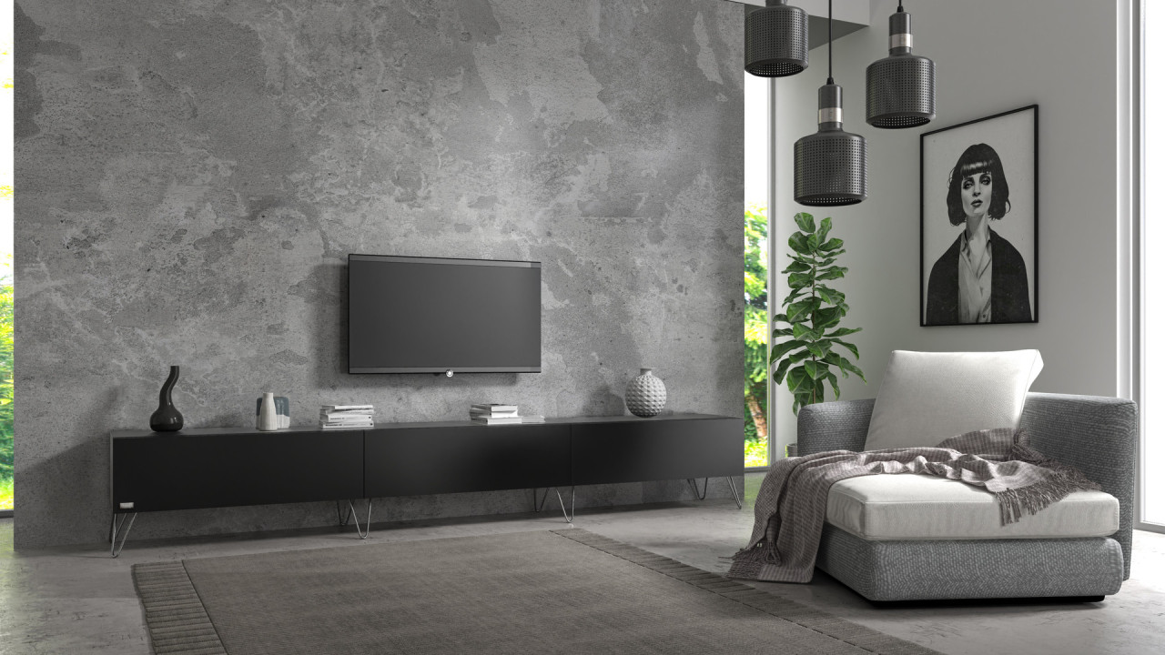 TV-Board Somero mit Füßen I 100-360cm I Wuun Living - TV-Board Somero mit Füßen I 100-360cm I