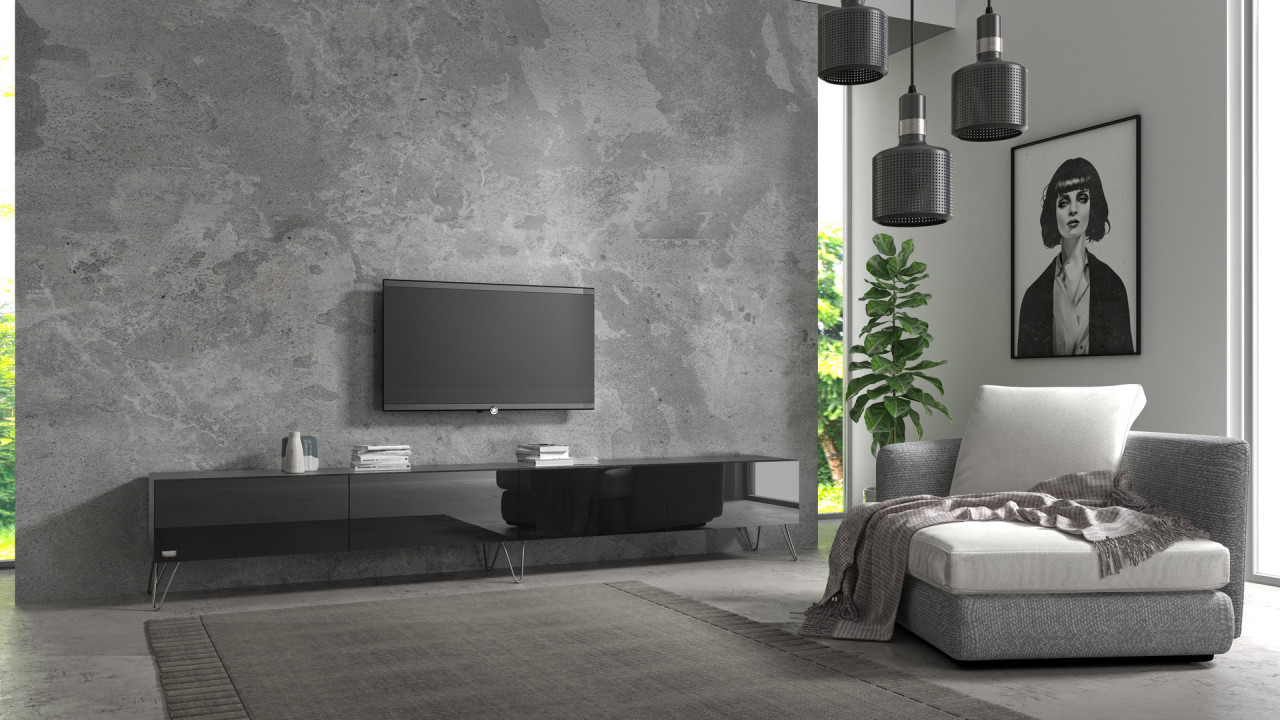 TV-Board Somero mit Füßen I 100-360cm I Wuun Living - TV-Board Somero mit Füßen I 100-360cm I