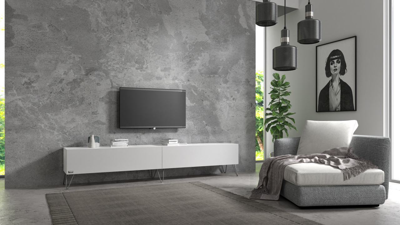 TV-Board Somero mit Füßen I 100-360cm I Wuun Living - TV-Board Somero mit Füßen I 100-360cm I
