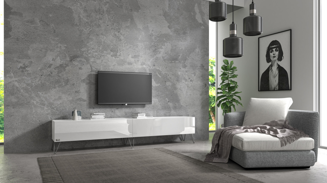 TV-Board Somero mit Füßen I 100-360cm I Wuun Living - TV-Board Somero mit Füßen I 100-360cm I