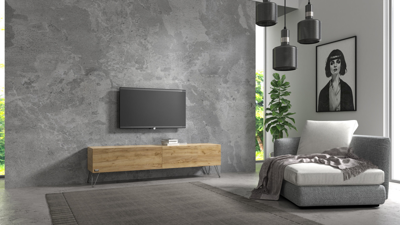 TV-Board Somero mit Füßen I 100-360cm I Wuun Living - TV-Board Somero mit Füßen I 100-360cm I