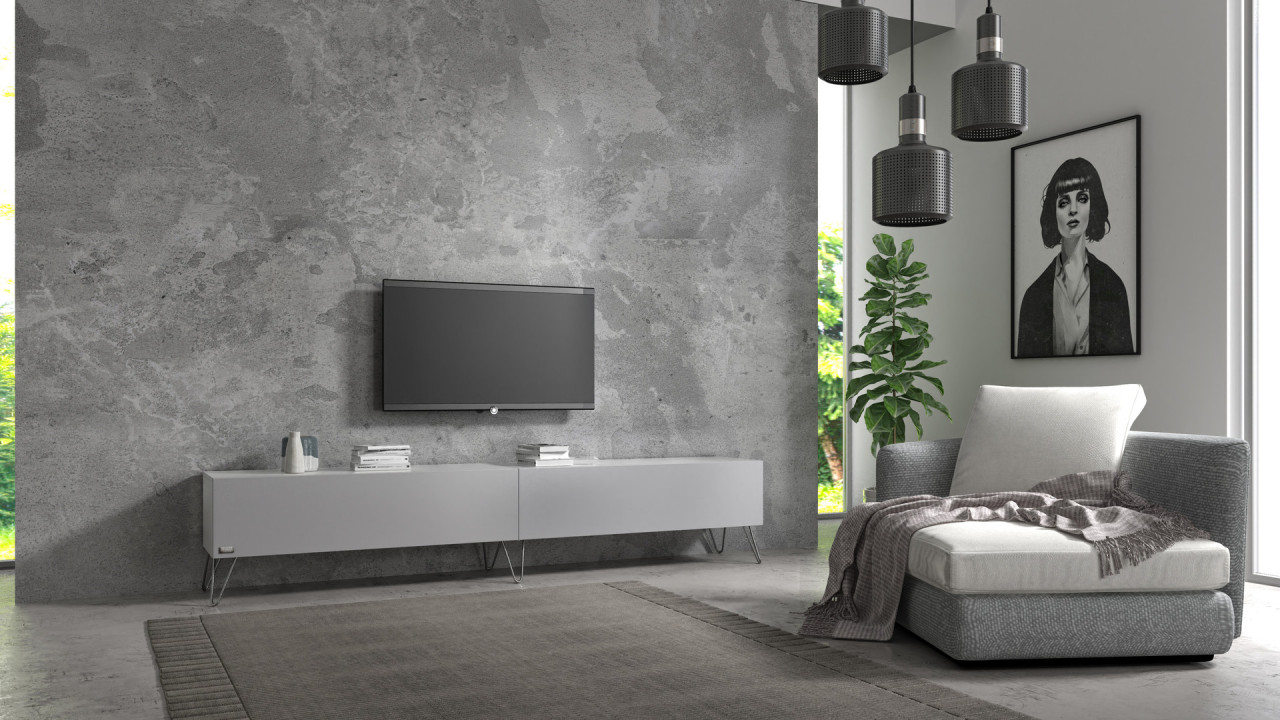 TV-Board Somero mit Füßen I 100-360cm I Wuun Living - TV-Board Somero mit Füßen I 100-360cm I