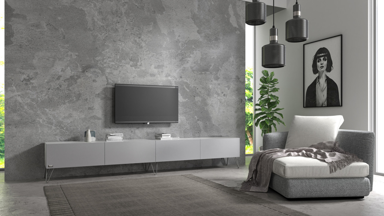 TV-Board Somero mit Füßen I 100-360cm I Wuun Living - TV-Board Somero mit Füßen I 100-360cm I