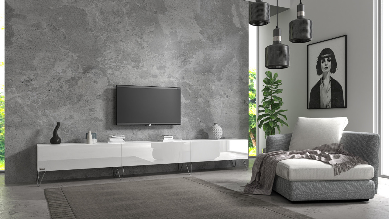 TV-Board Somero mit Füßen I 100-360cm I Wuun Living - TV-Board Somero mit Füßen I 100-360cm I