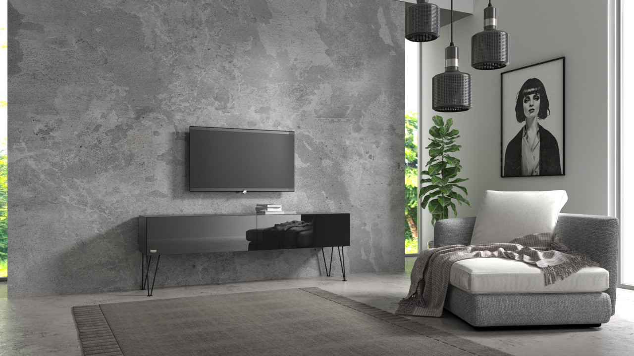TV-Board Somero mit Füßen I 100-360cm I Wuun Living - TV-Board Somero mit Füßen I 100-360cm I