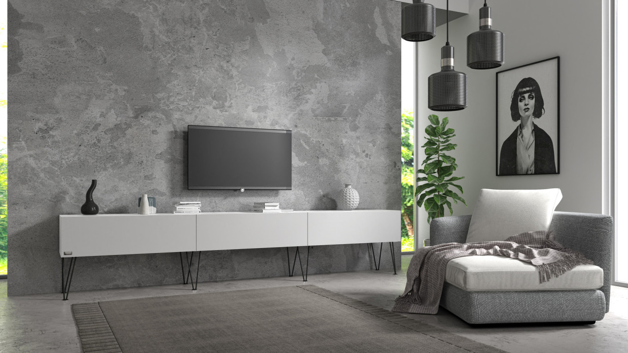 TV-Board Somero mit Füßen I 100-360cm I Wuun Living - TV-Board Somero mit Füßen I 100-360cm I