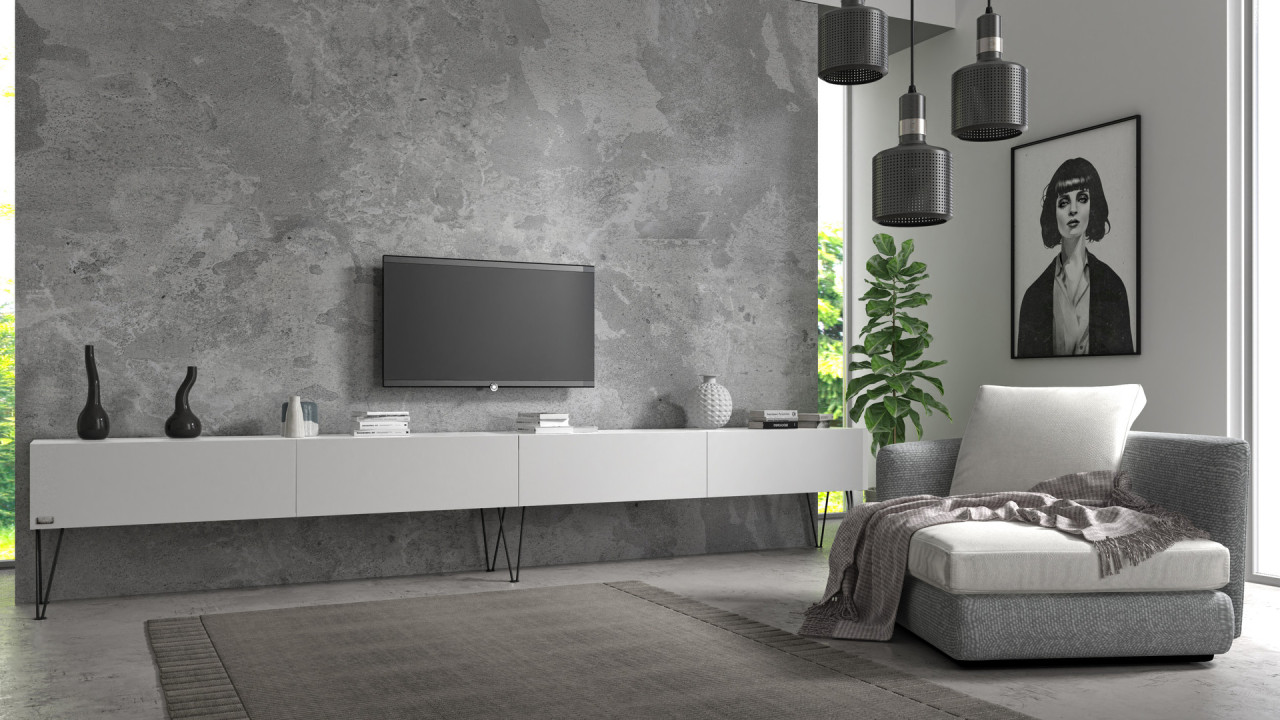 TV-Board Somero mit Füßen I 100-360cm I Wuun Living - TV-Board Somero mit Füßen I 100-360cm I
