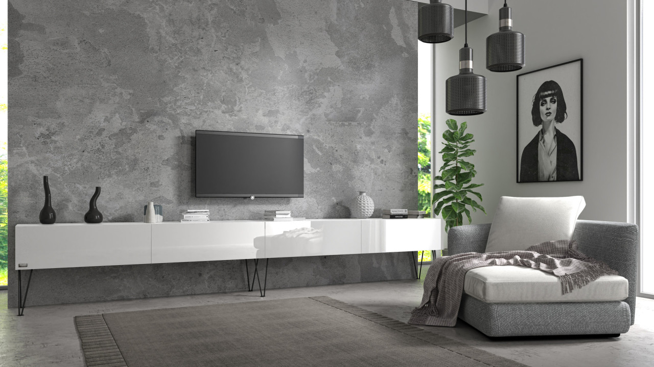 Wuun Living - TV-Board Somero mit Füßen I 100-360cm I