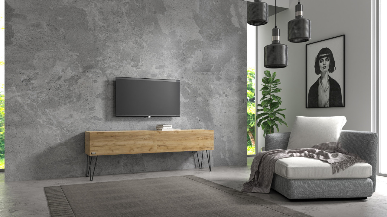 TV-Board Somero mit Füßen I 100-360cm I Wuun Living - TV-Board Somero mit Füßen I 100-360cm I