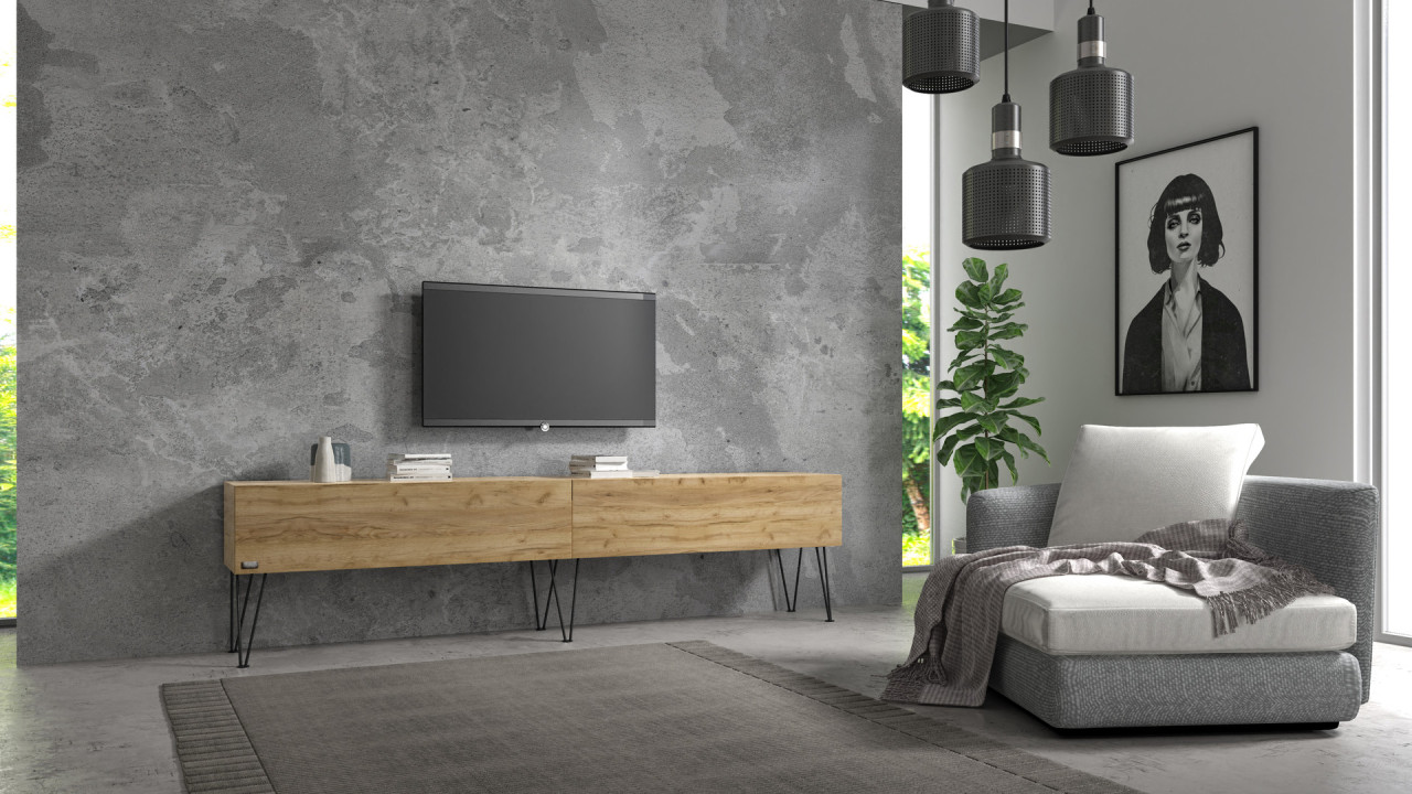 TV-Board Somero mit Füßen I 100-360cm I Wuun Living - TV-Board Somero mit Füßen I 100-360cm I