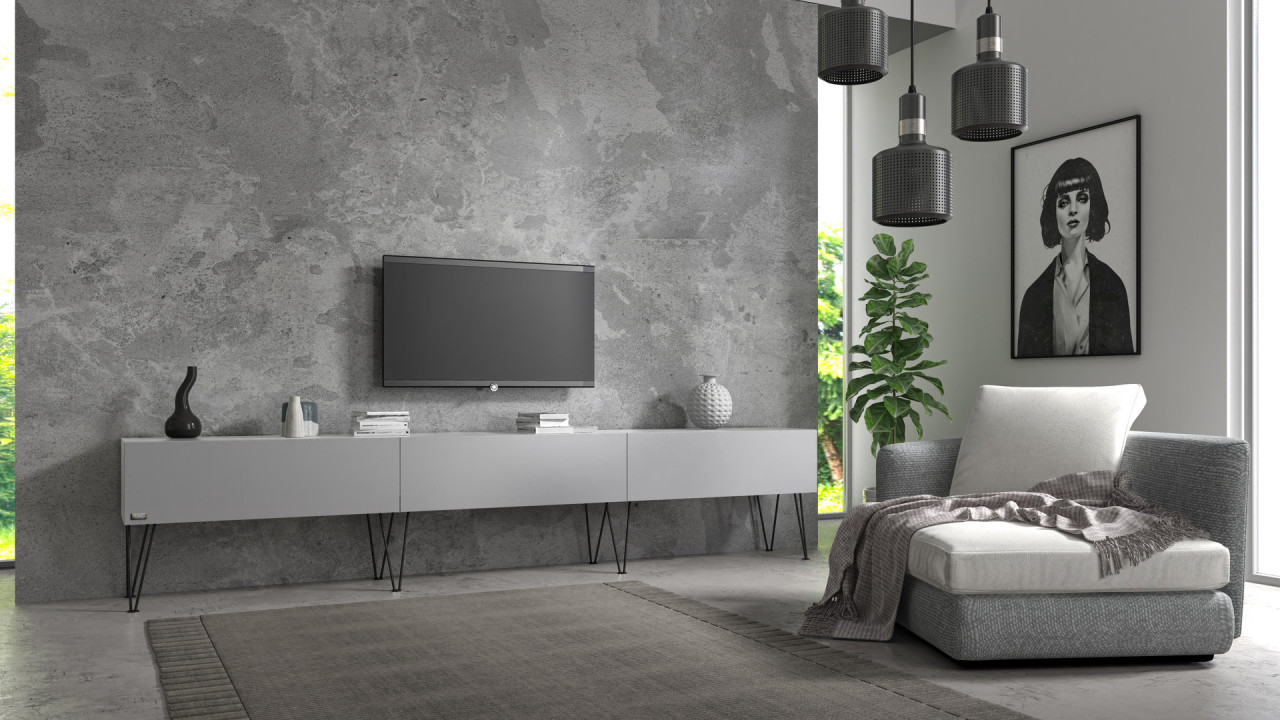 TV-Board Somero mit Füßen I 100-360cm I Wuun Living - TV-Board Somero mit Füßen I 100-360cm I
