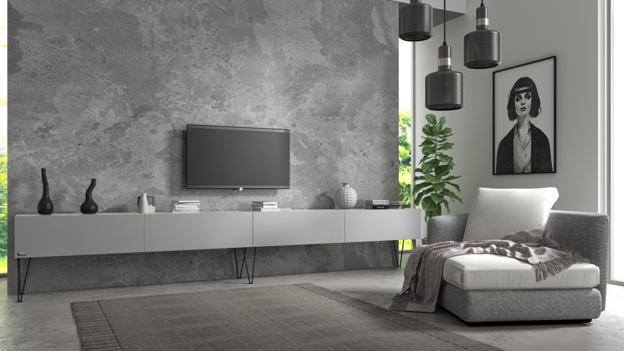 TV-Board Somero mit Füßen I 100-360cm I Wuun Living - TV-Board Somero mit Füßen I 100-360cm I
