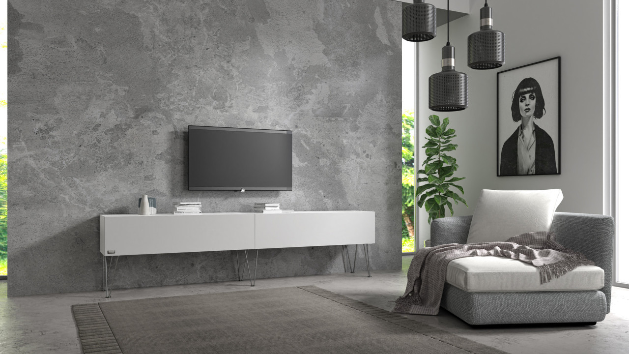 Wuun Living - TV-Board Somero mit Füßen I 100-360cm I