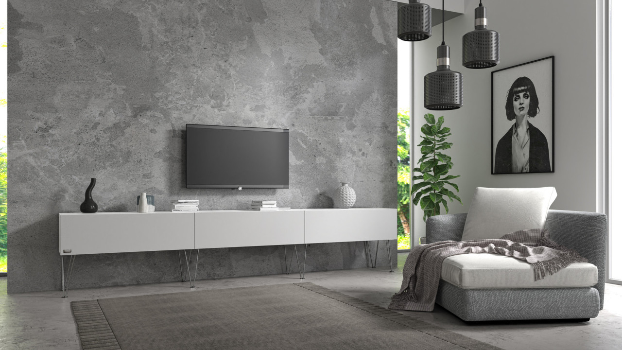 TV-Board Somero mit Füßen I 100-360cm I Wuun Living - TV-Board Somero mit Füßen I 100-360cm I