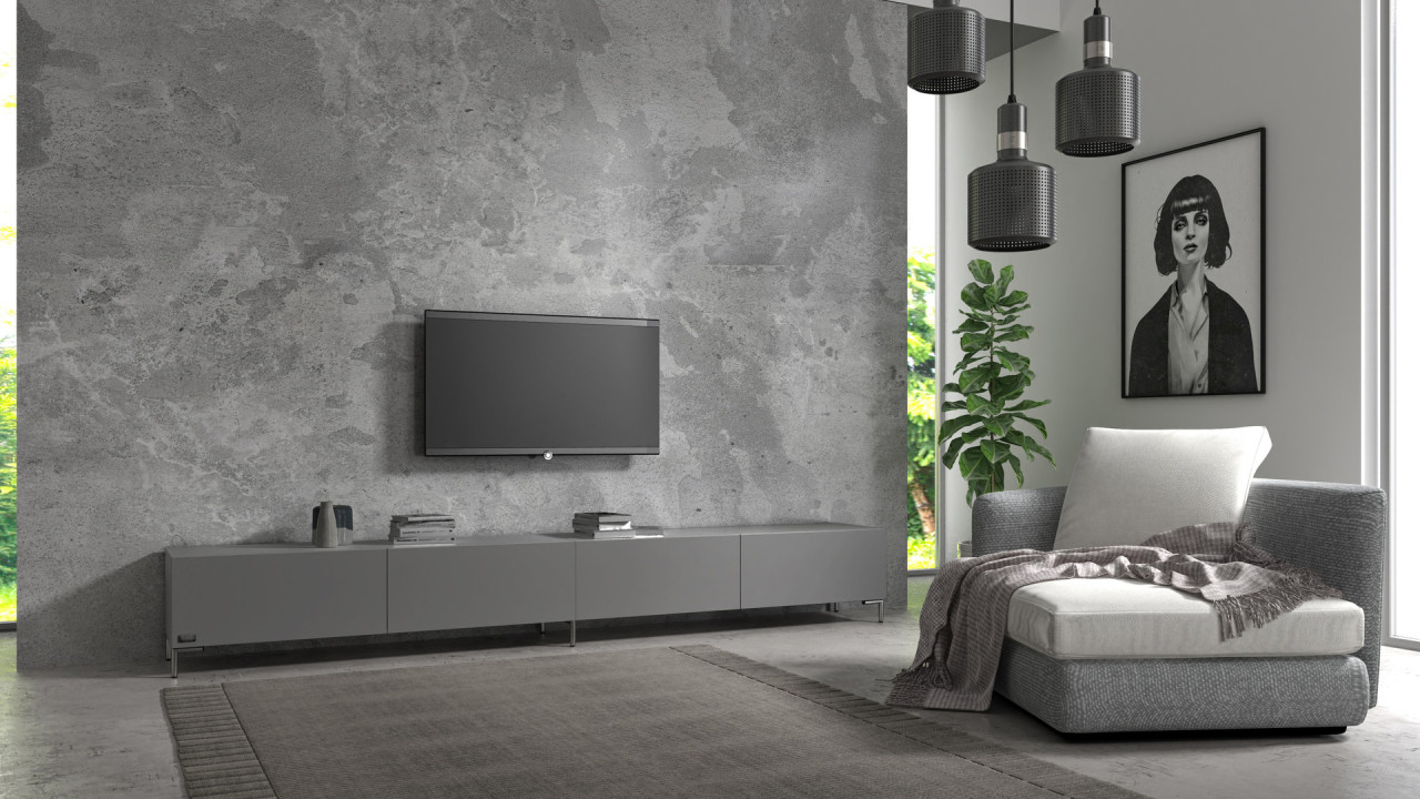 TV-Board Somero mit Füßen I 100-360cm I Wuun Living - TV-Board Somero mit Füßen I 100-360cm I