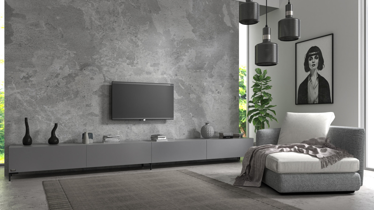 TV-Board Somero mit Füßen I 100-360cm I Wuun Living - TV-Board Somero mit Füßen I 100-360cm I
