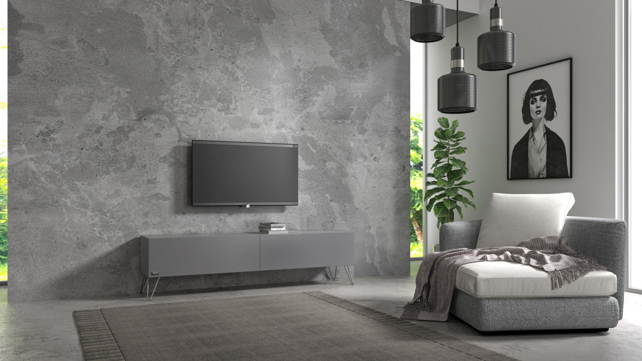 TV-Board Somero mit Füßen I 100-360cm I Wuun Living - TV-Board Somero mit Füßen I 100-360cm I