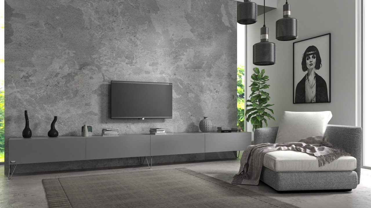 TV-Board Somero mit Füßen I 100-360cm I Wuun Living - TV-Board Somero mit Füßen I 100-360cm I
