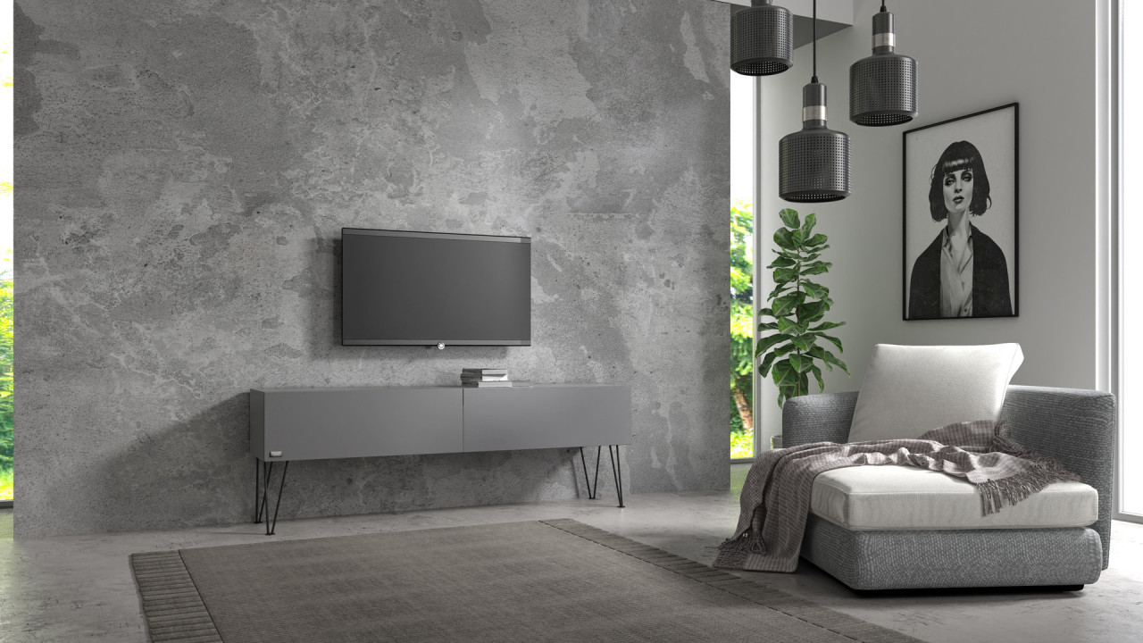 TV-Board Somero mit Füßen I 100-360cm I Wuun Living - TV-Board Somero mit Füßen I 100-360cm I