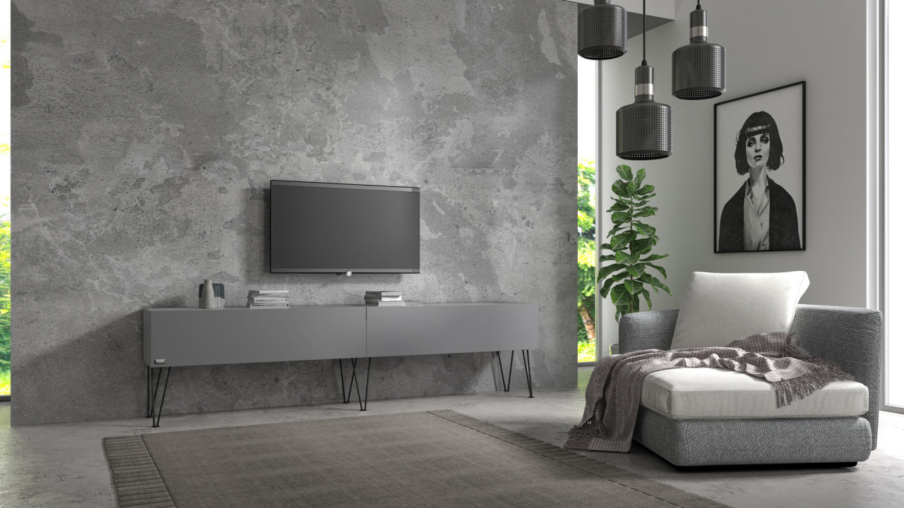 TV-Board Somero mit Füßen I 100-360cm I Wuun Living - TV-Board Somero mit Füßen I 100-360cm I