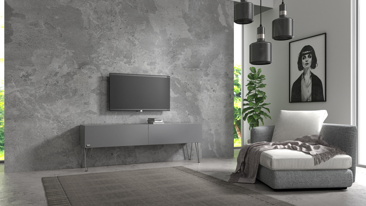 TV-Board Somero mit Füßen I 100-360cm I Wuun Living - TV-Board Somero mit Füßen I 100-360cm I