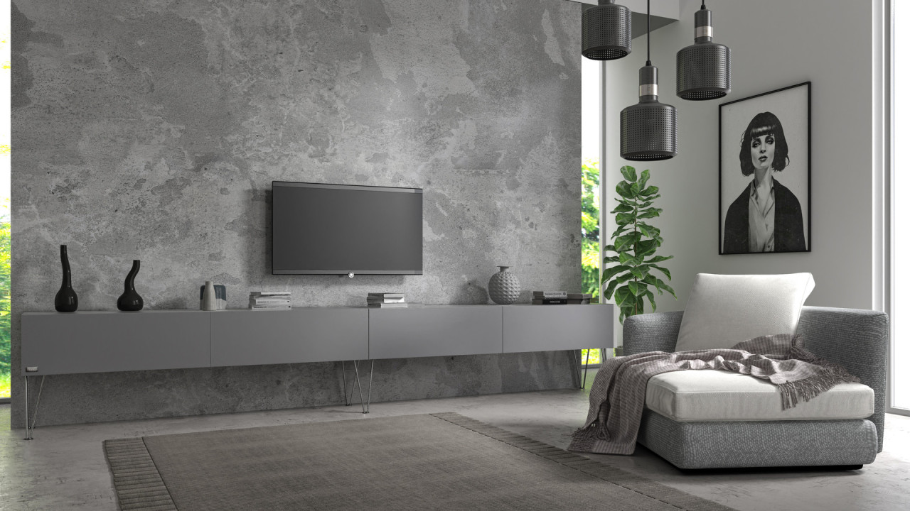 TV-Board Somero mit Füßen I 100-360cm I Wuun Living - TV-Board Somero mit Füßen I 100-360cm I