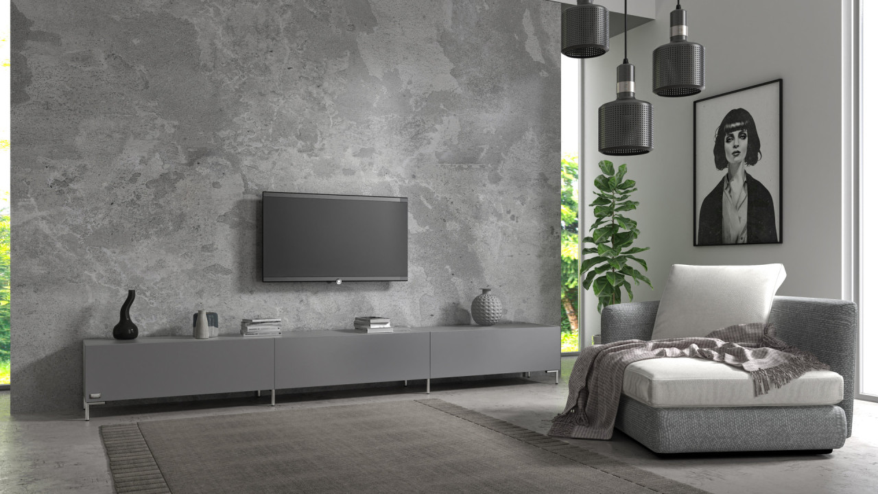 TV-Board Somero mit Füßen I 100-360cm I Wuun Living - TV-Board Somero mit Füßen I 100-360cm I