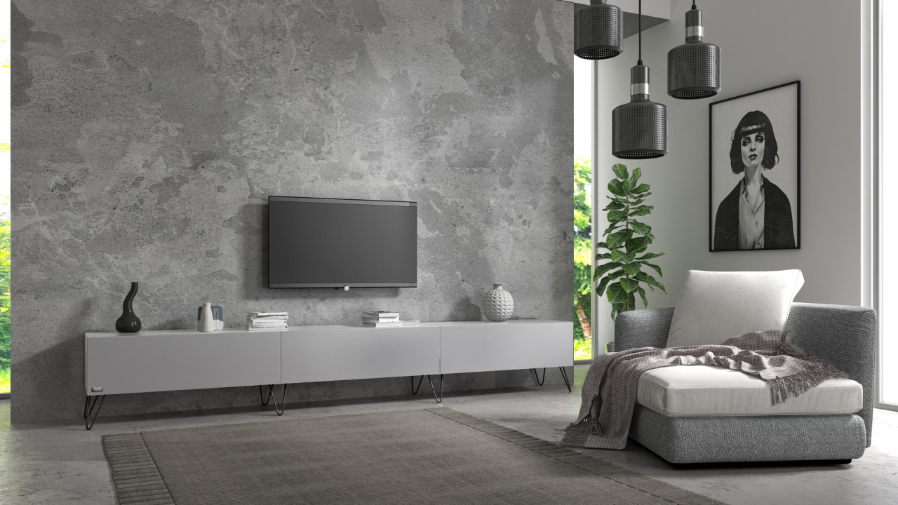 TV-Board Somero mit Füßen I 100-360cm I Wuun Living - TV-Board Somero mit Füßen I 100-360cm I