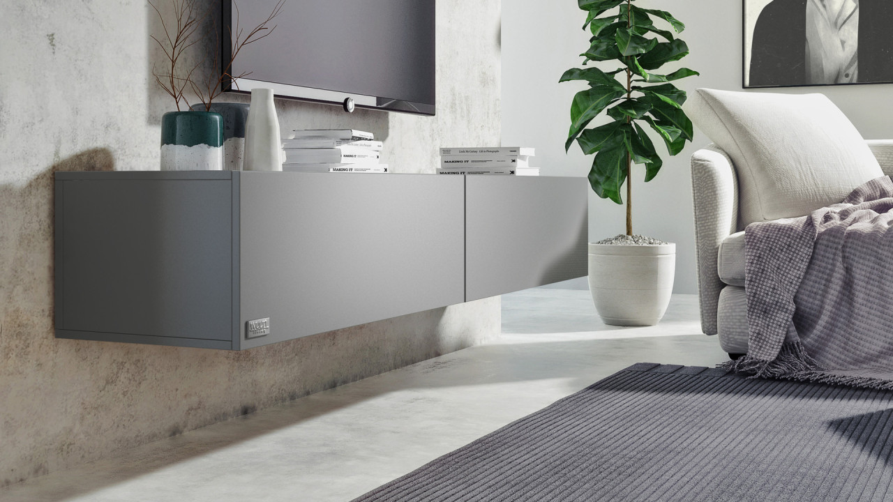 TV-Board Somero mit Füßen I 100-360cm I Wuun Living - TV-Board Somero mit Füßen I 100-360cm I