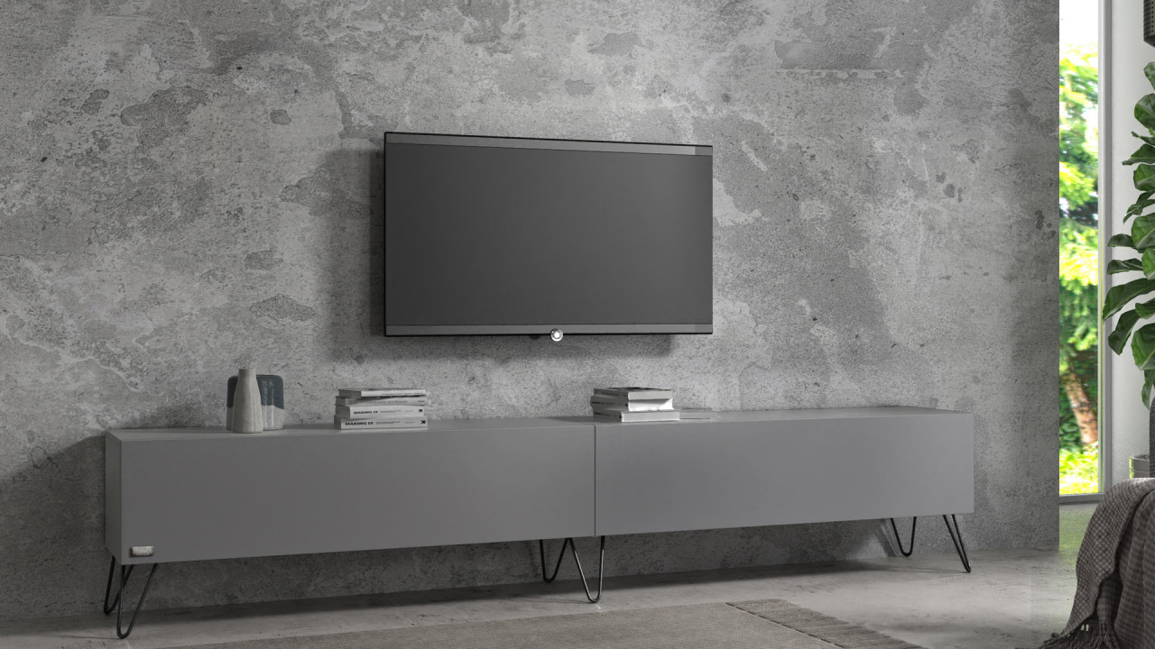 TV-Board Somero mit Füßen I 100-360cm I Wuun Living - TV-Board Somero mit Füßen I 100-360cm I