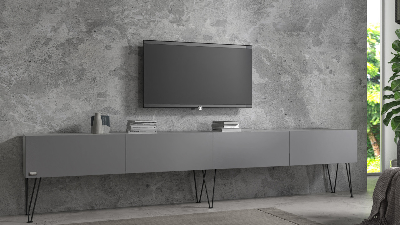 TV-Board Somero mit Füßen I 100-360cm I Wuun Living - TV-Board Somero mit Füßen I 100-360cm I