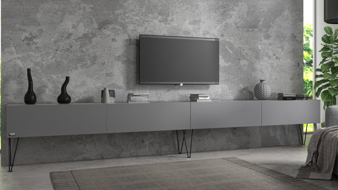 TV-Board Somero mit Füßen I 100-360cm I Wuun Living - TV-Board Somero mit Füßen I 100-360cm I