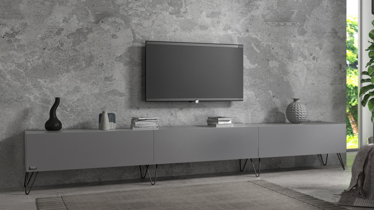 TV-Board Somero mit Füßen I 100-360cm I Wuun Living - TV-Board Somero mit Füßen I 100-360cm I