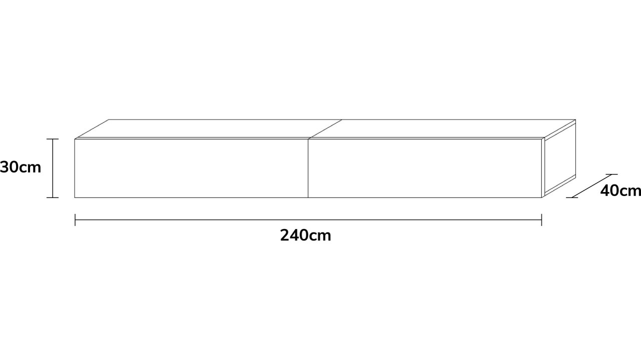 Wuun Living - TV-Board Somero I 100-400cm I