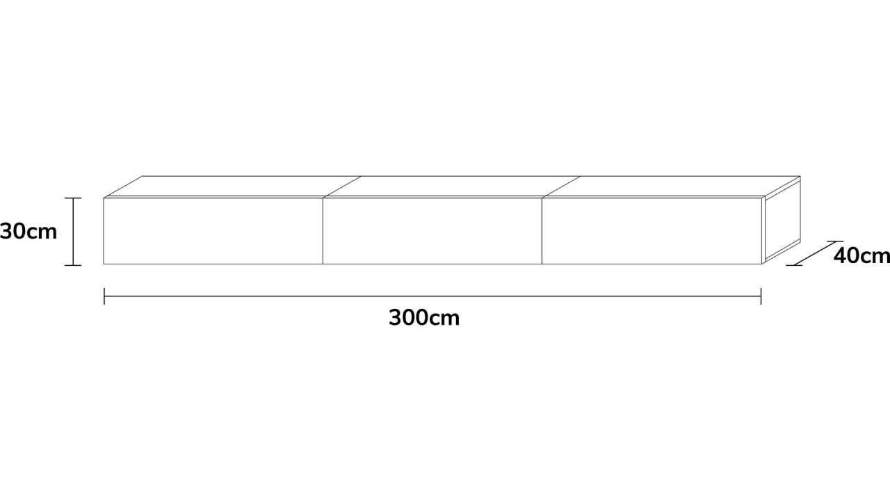 TV-Board Somero I 100-400cm I Wuun Living - TV-Board Somero I 100-400cm I