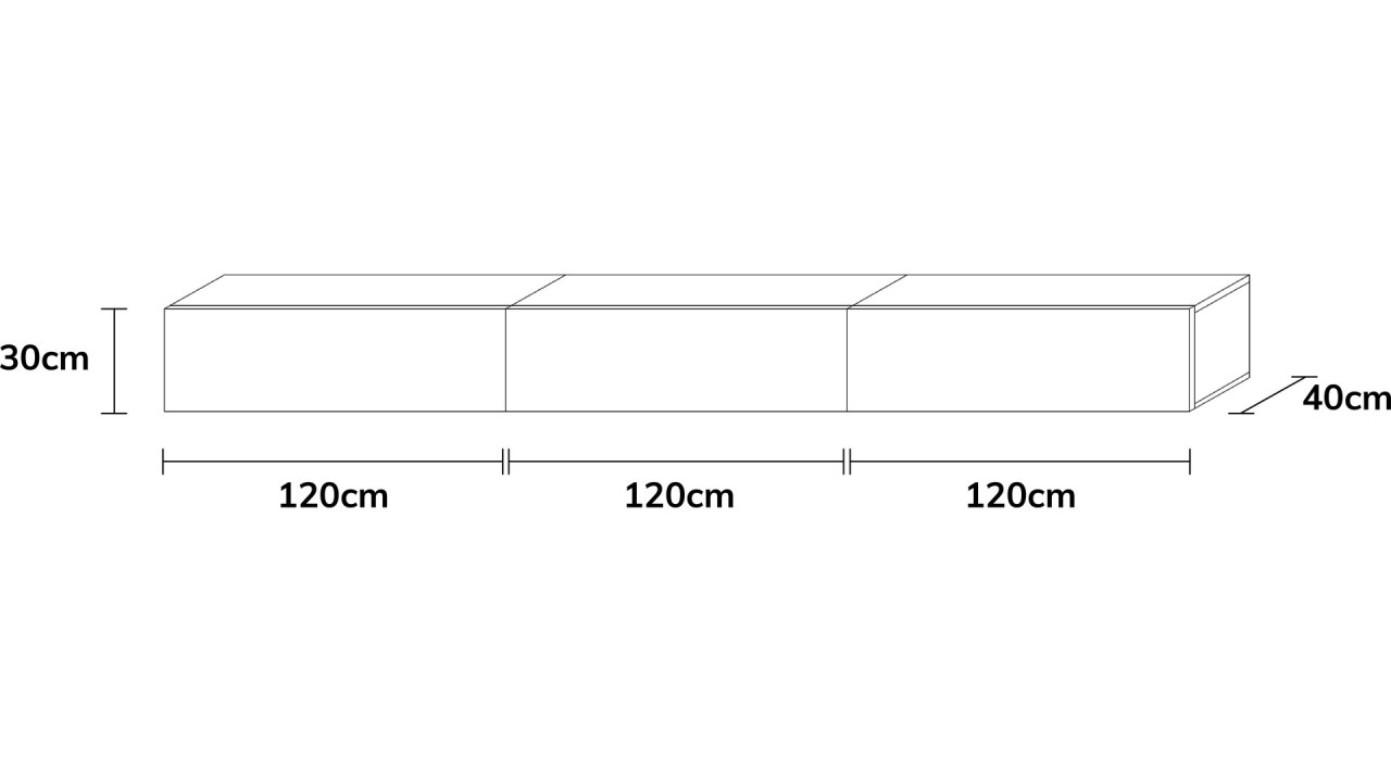 TV-Board Somero I 100-400cm I Wuun Living - TV-Board Somero I 100-400cm I