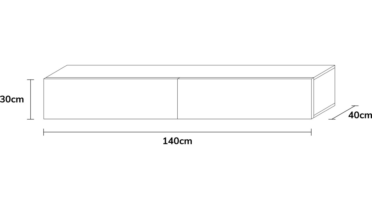 TV-Board Somero I 100-400cm I Wuun Living - TV-Board Somero I 100-400cm I
