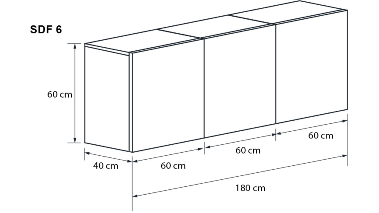 Wuun Living - Somero Sideboard SDF6 I 120-180cm I