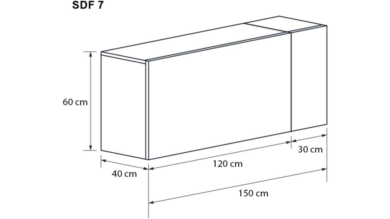 Wuun Living - Somero Sideboard SDF7 I 90cm I